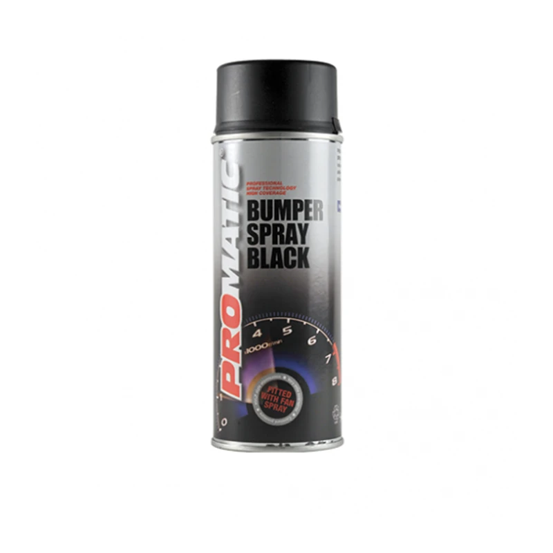 Promatic Bumper Spray Black 500ml