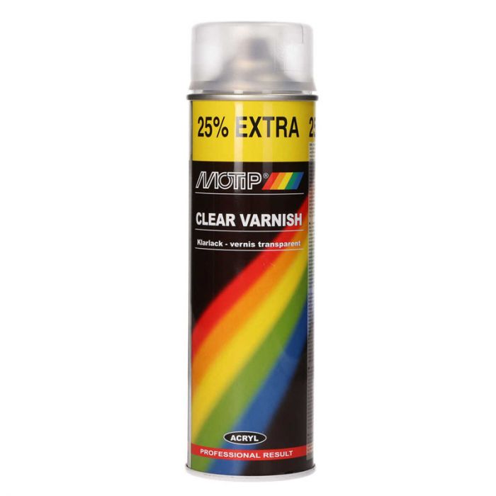 Motip Glue Clear Coat Spray 500ml