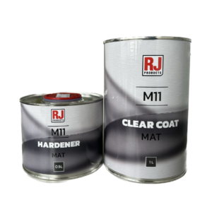 M11 Matt Clear Coat 1L + 0.5L Hardener Kit